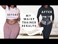 MY WAIST TRAINER RESULTS | Before and after