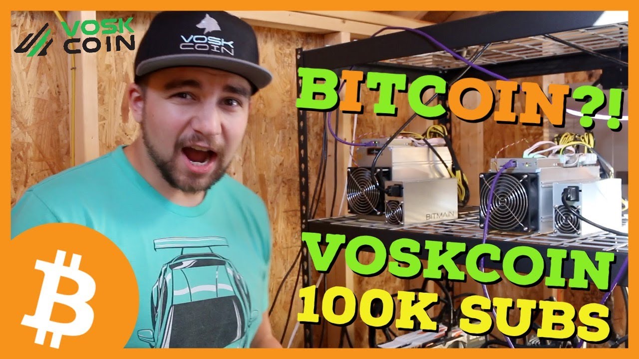 BITCOIN IS HALVING and VOSKCOIN HITS 100,000 SUBSCRIBERS?!