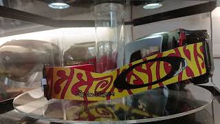 2024 Troy Lee Designs Oakley Airbrake Trippy Red goggle with Genuine roll off system .