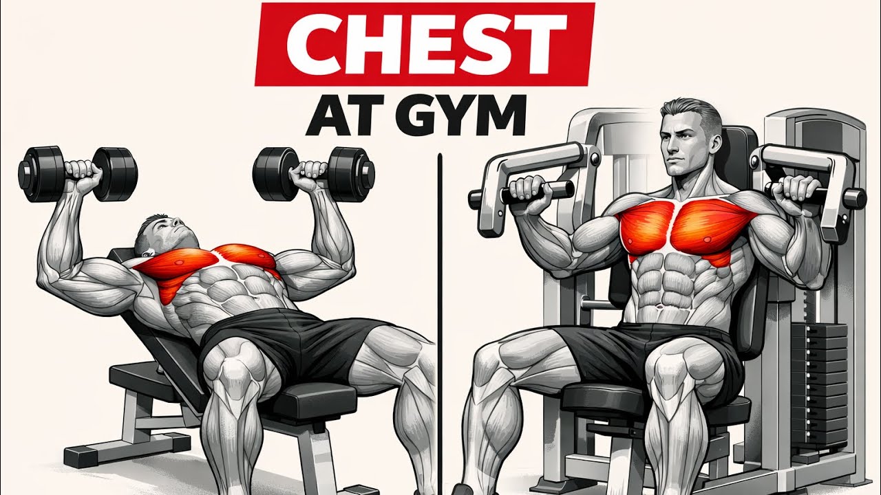 Chest Workout for Growth in Gym 