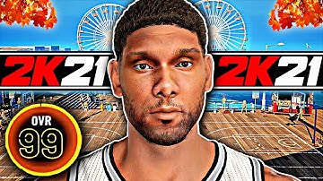 BEST TIM DUNCAN FACE CREATION IN NBA 2K21! | LOOK EXACTLY LIKE TIM DUNCAN!