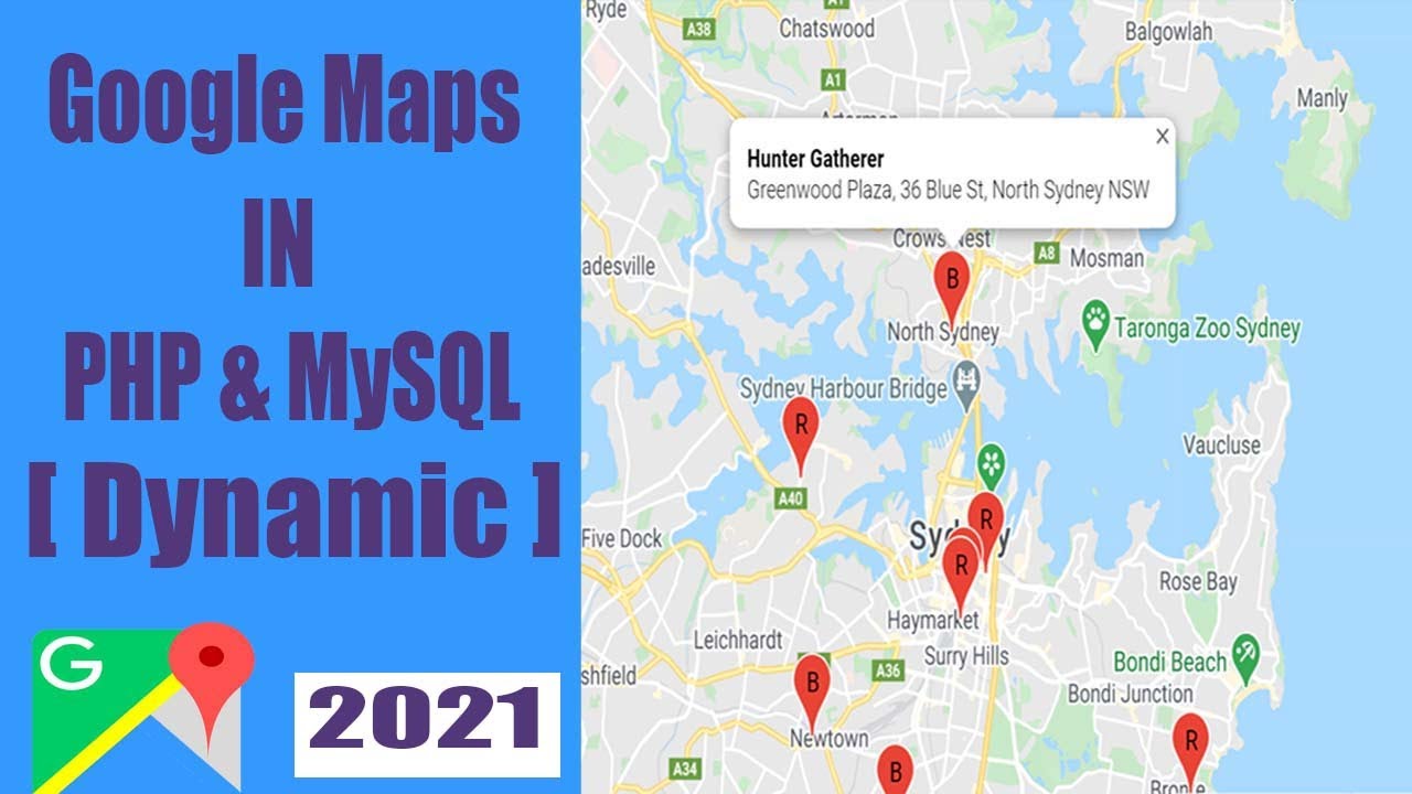 Php Mysql Google Maps Markers