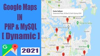 google maps in php mysql | Latest 2021
