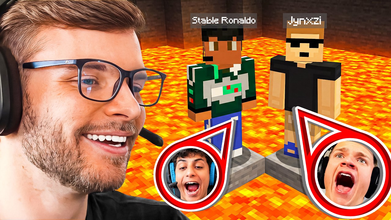 Every Time I Trolled Jynxzi & StableRonaldo In Minecraft!