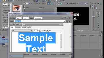 Create 3D Text in Sony Vegas