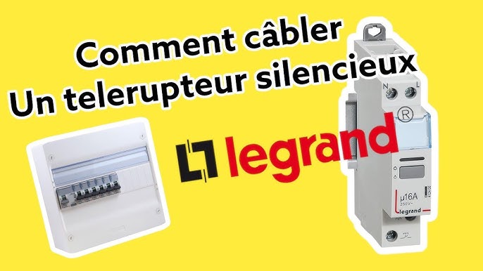 Télérupteur modulaire 16 A Legrand - Unipolaire silencieux 230 V - Legrand