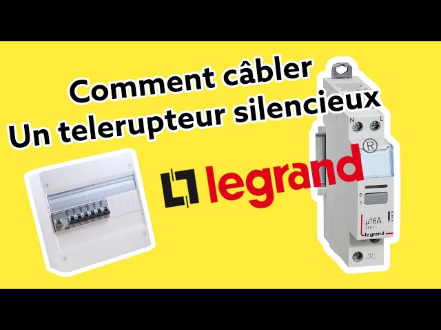 Télérupteur CX³ silencieux de chez Legrand 