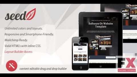 Preview Seed - Responsive Email Template and Layout Builder