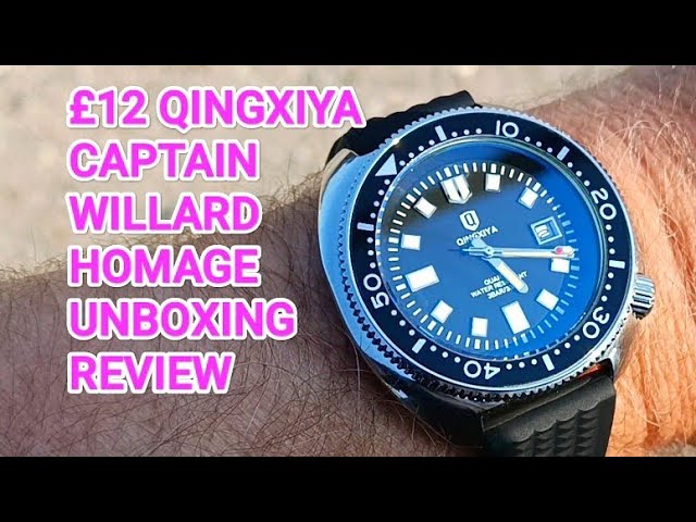12 QINGXIYA 6672 Captain Willard Turtle Homage unboxing review