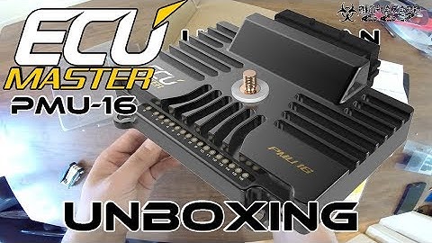 +3 Racing Vlogs: ECU MASTER PMU-16 DL & USB TO CAN UNBOXING