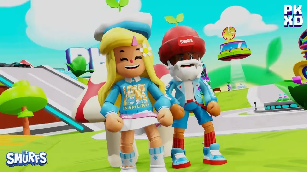 PK XD & THE SMURFS - YouTube