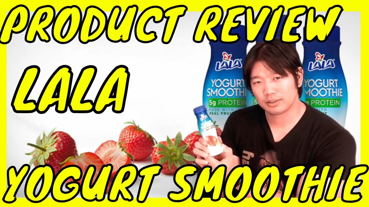 lala yogurt smoothie review YouTube