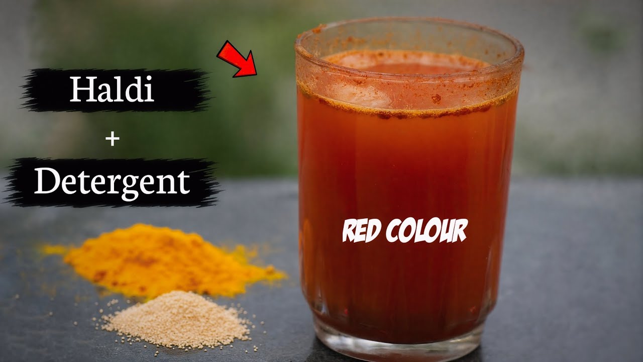 How to Create an Amazing Color Effect with Simple Ingredients | mini experiment 