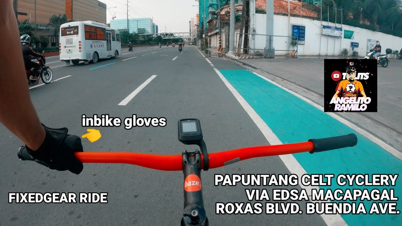 Fixed gear ride: nagpunta ulit ako sa Celt cyclery, shout out INBIKE ganda ng gloves nyo!