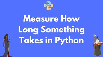 How to measure elapsed time in Python