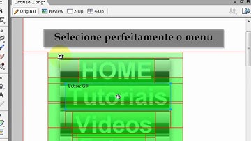 Criando menu no Fireworks CS3