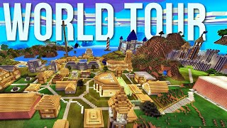 Touring My Old Minecraft Worlds!