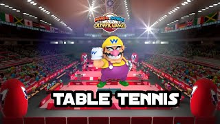 Mario & Sonic At The Tokyo 2020 Olympic Games Table Tennis Wario