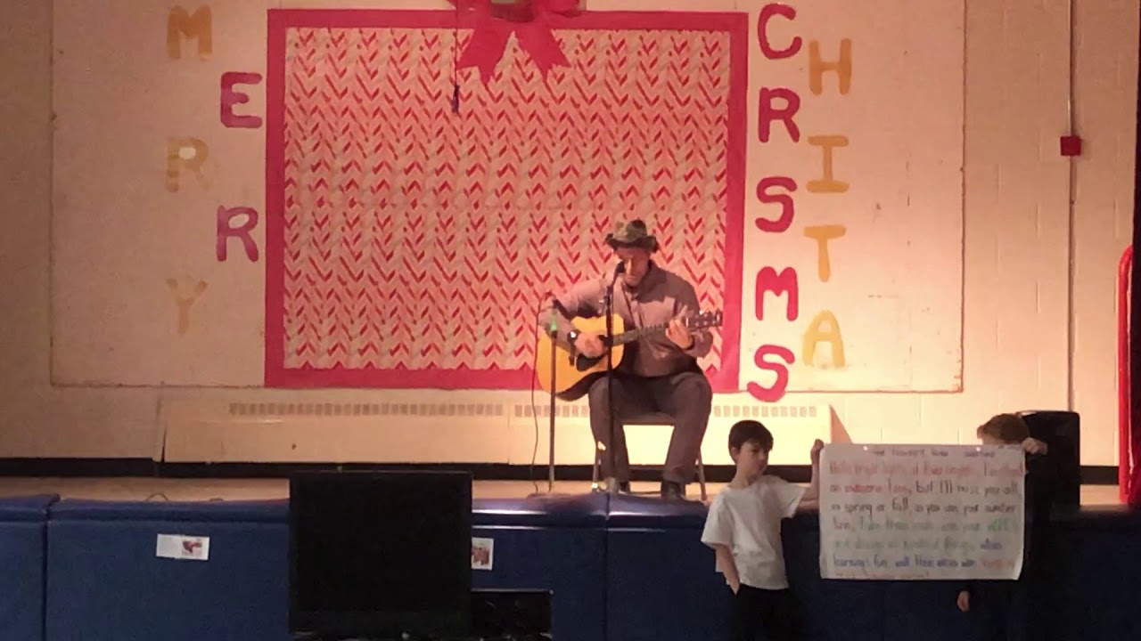 Mr. Waud says goodbye to River Heights In Song