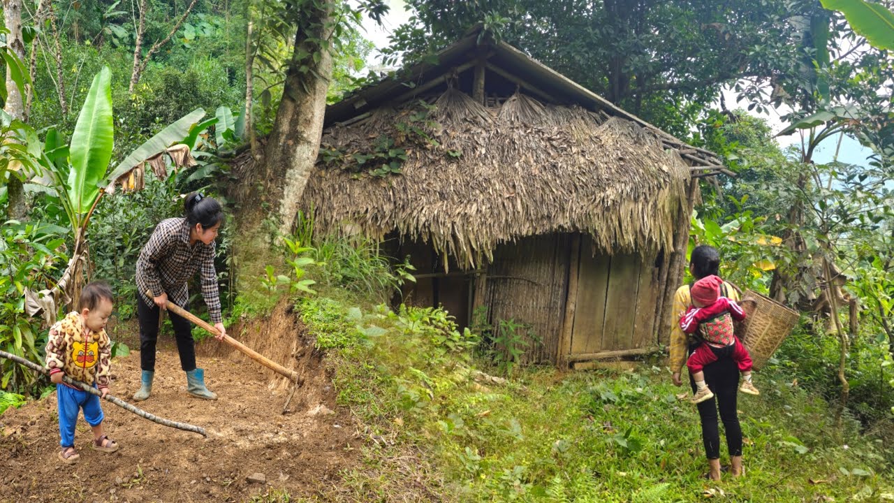 FULL VIDEO: Single mother and son return to their old, abandoned house to clean and renovate.