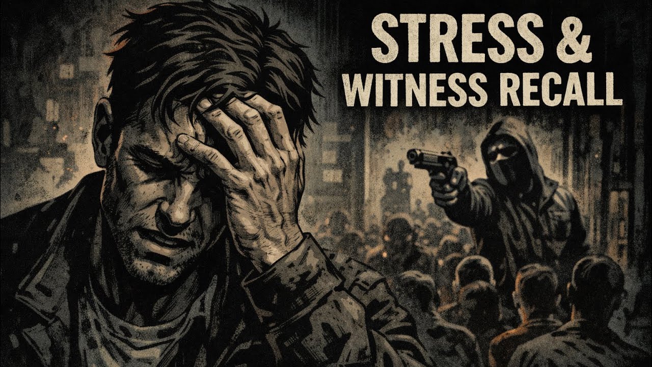 How Stress Affects Witness Recall