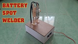 How to Make Battery Spot Welder with Hand Welding Force Balance