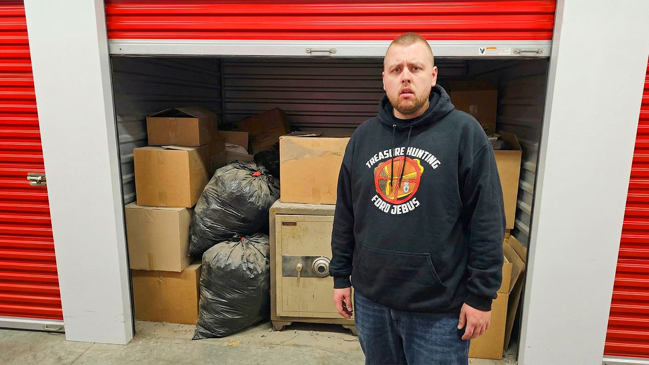 I Bought a Deceased Hoarder's Storage Unit & Found a Locked Safe