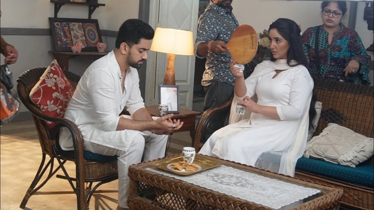 Suman Indori BTS  Rishi ki Maut ko lekar hai Teerth aur Suman dukhi l Colors TV