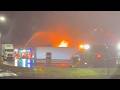 Lightning strike may have sparked fire that ripped through strip mall