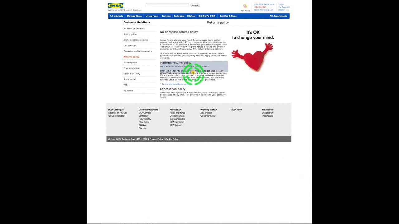 UX User centred evaluation: Pilot test