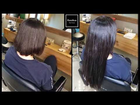 დაგრძელება ბავშვის თმით. (160 კაფსულა,40სმ)