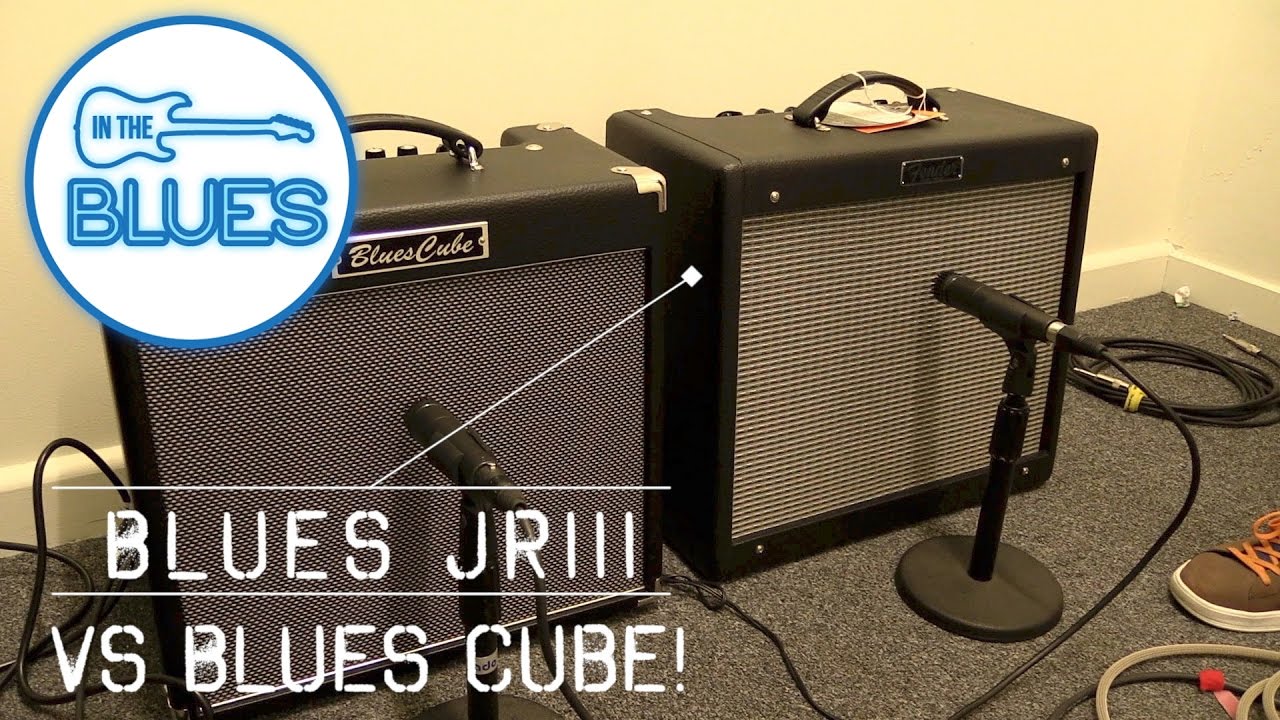 Roland Blue Cube Hot Vs Fender Blues Jr Iii Amplifier Youtube