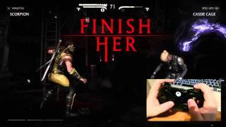 Mortal Kombat XL – Up Button Fatality Tutorial