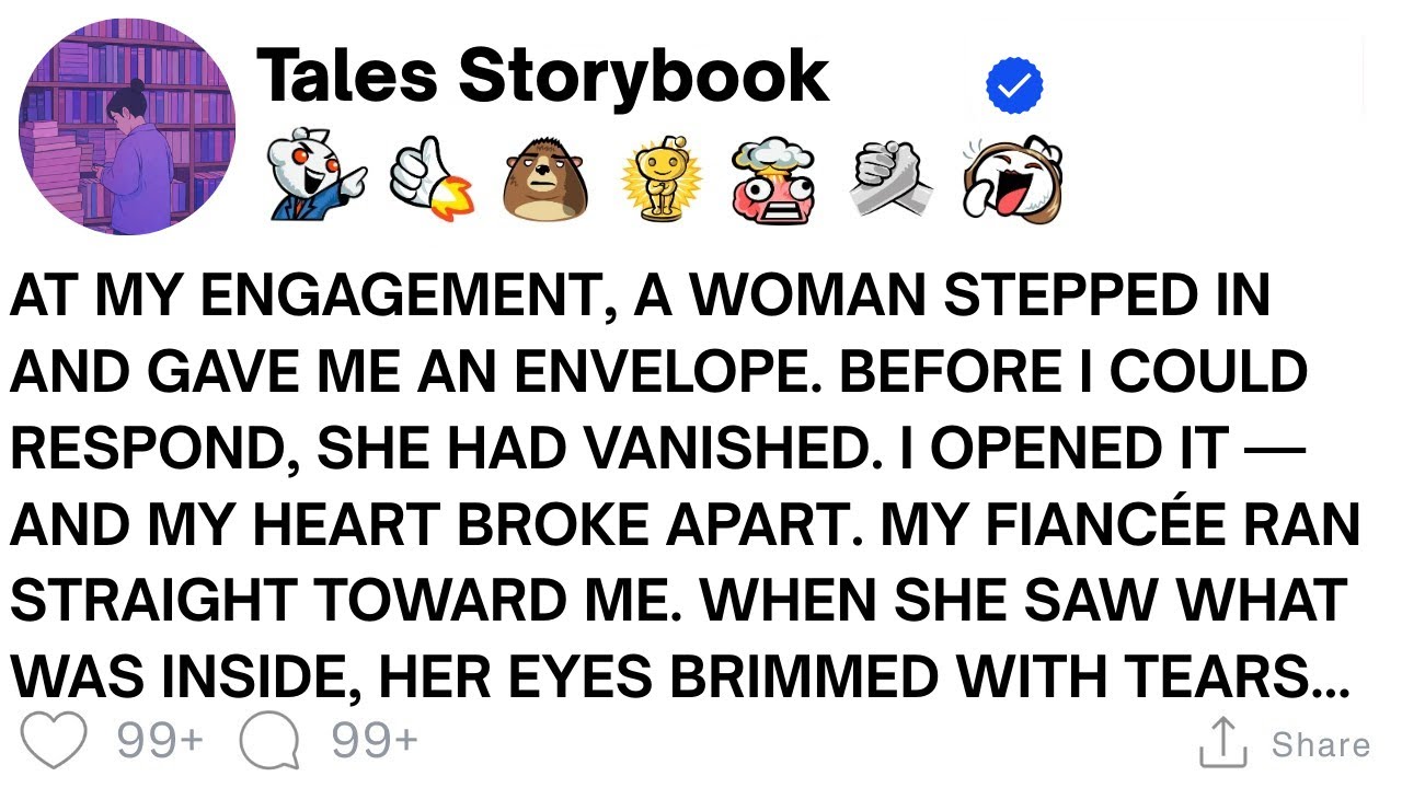 [ Full Story ]At My Engagement, a Woman Stepped In and Gave Me an Envelope. Before I Could....