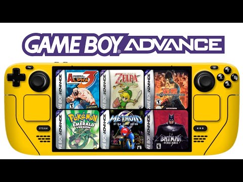 How to Play GameBoy and GameBoy Advance Games On Steam Deck 