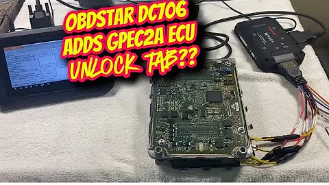 OBDStar Dc706 added an ECU UNLOCK Tab to the GPEC2A ECM Menu!  DOES IT WORK w/HP Tuners?