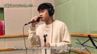 [VIETSUB] 150209 Crush - Whatever You Do (ft. Gray) LIVE @KBSCool FM