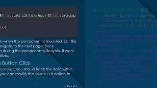 How to Fetch Data on Button Click Instead of Using componentDidMount in React