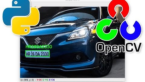 Number Plate Recognition with OpenCV and Tesseract