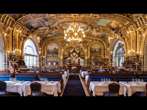 Голубой Поезд : самый красивый ресторан в Париже 📸