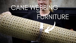 cane webbing on furniture ~ quick flips