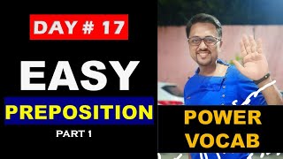 POWER VOCAB DAY 17 | PREPOSITION PART 1 | Hindi to Eng | Subhash Kartik screenshot 4