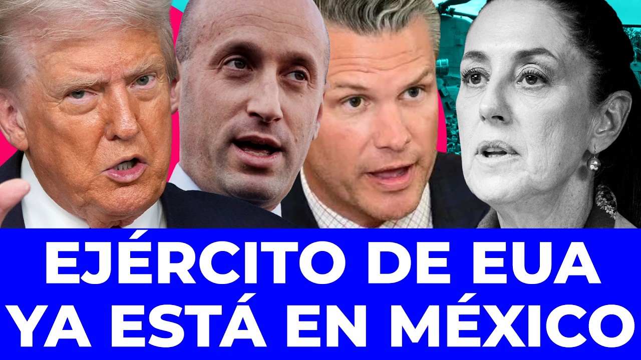 ¡SHEINBAUM EN ALERTA! La Casa Blanca autoriza al Ejército de EUA lanzar ataques en México