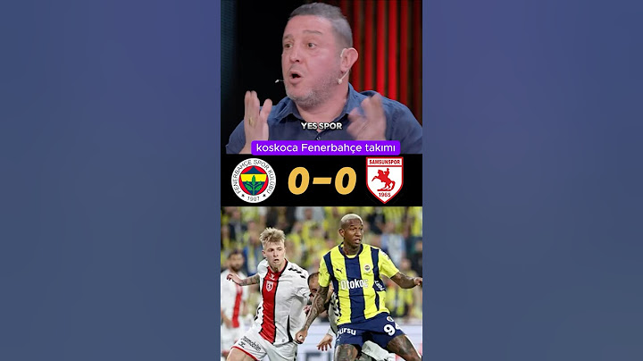 Fenerbahçe-Samsunspor Maç Sonu Yorumu🔥Nihat Kahveci #fenerbahçe