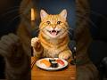 A Cat Eating Sushi? This Feels Wrong 🍣 #asmr #relax #funny
