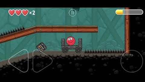 Red Ball 4 level 65 ( Cave Journey ) Walkthrough / Playthrough video.