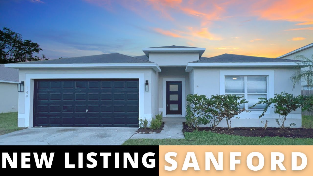 Homes for Sale in Sanford 149 Cedar Ridge Ln, Sanford, FL 32771 YouTube