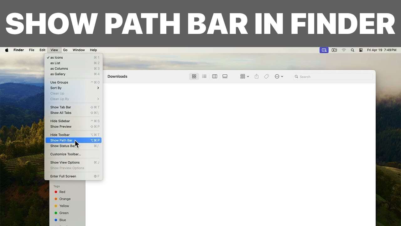 How To Show Path Bar In Finder On Mac Tutorial YouTube How To Show Path Bar In Finder On Mac Tutorial YouTube