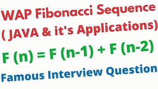 Famous Generate  fibonacci series in java (Iterative/Loop) Profile