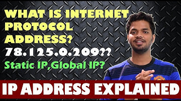 What is IP Address?Static IP,Dynamic IP,Local IP,Global IP Explained